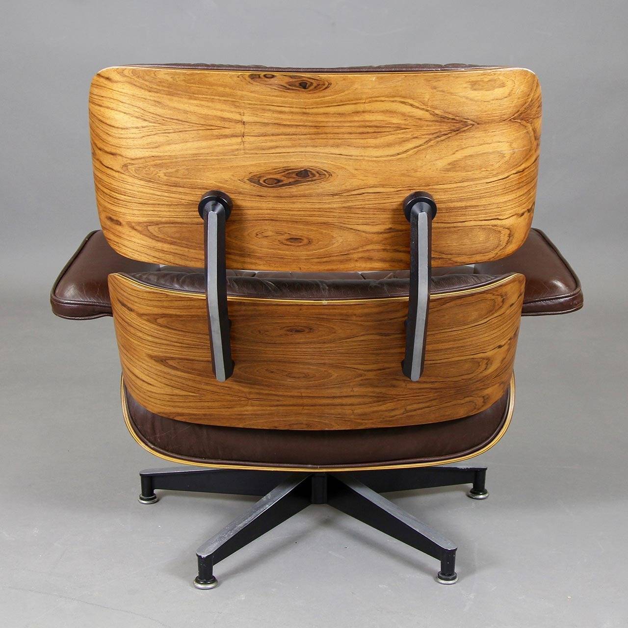 Ikonischer 670 Herman Miller Eames Lounge Chair (Moderne der Mitte des Jahrhunderts)
