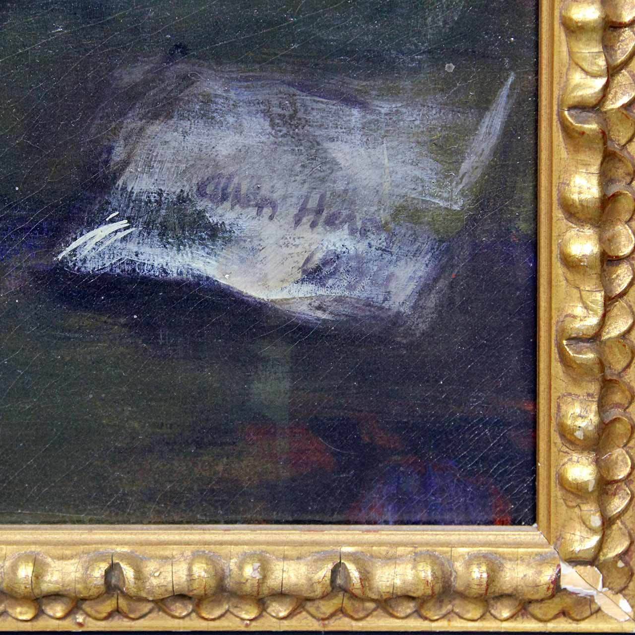 Large Society Portrait of a Bride by R. Allen Hermes For Sale at ...