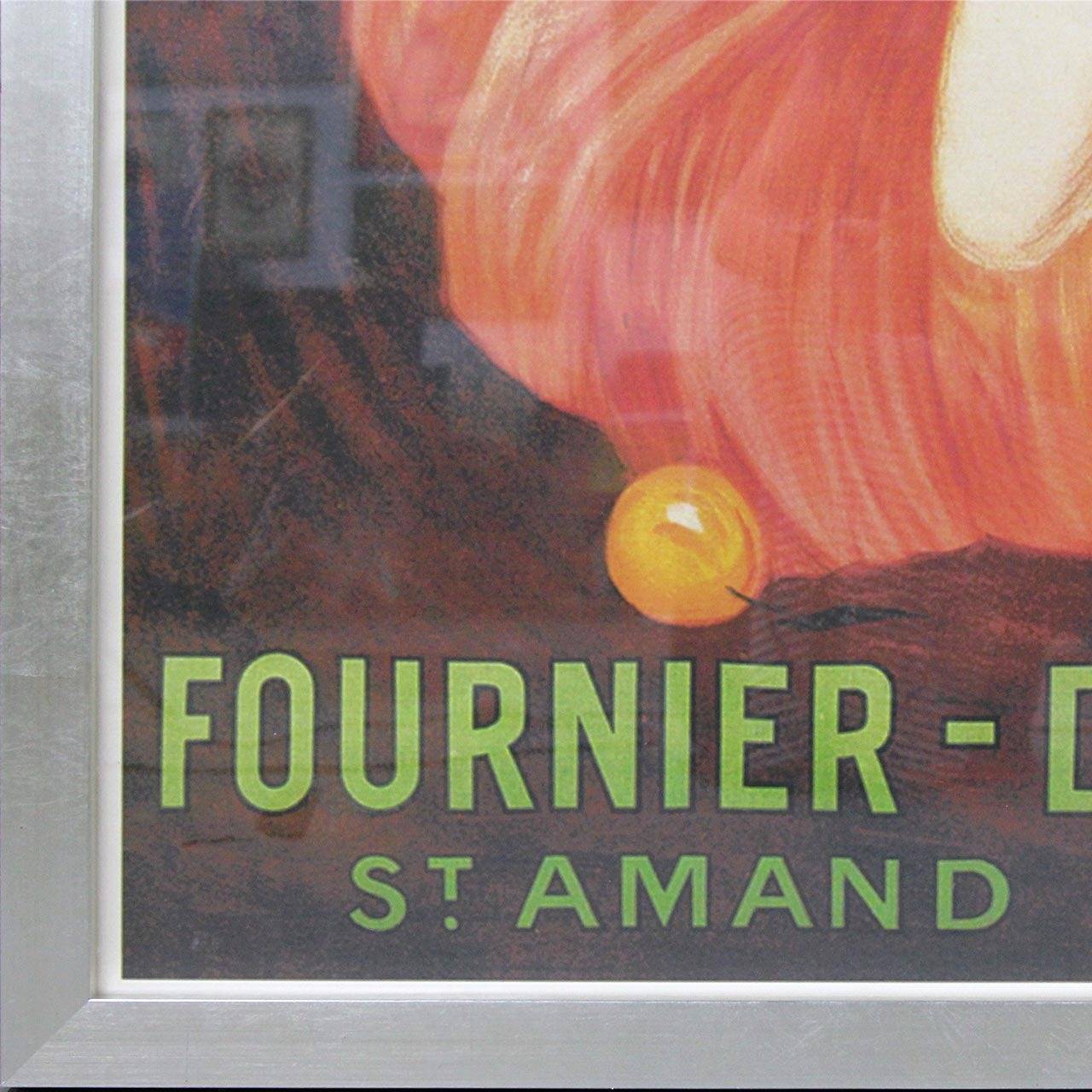 Vintage reproduction of an exception French Art Deco advertising poster titles 