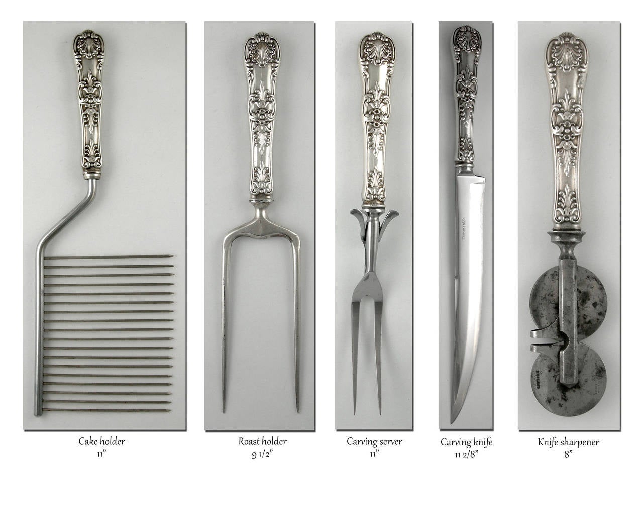Late 19th Century Tiffany & Co. 240 Piece Sterling Flatware Set For Sale