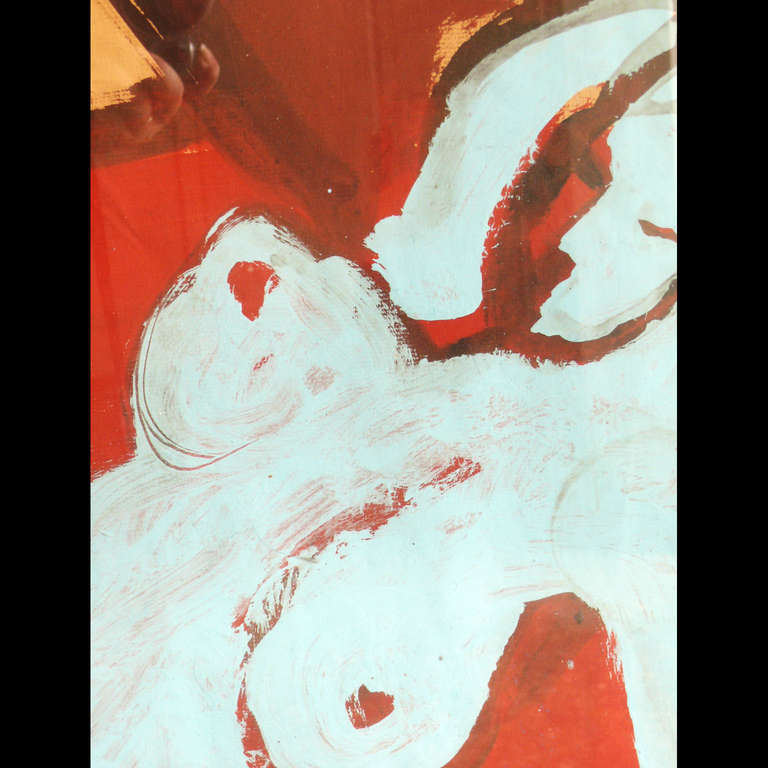 Alexander Rutsch Nude Abstract Painting For Sale 1