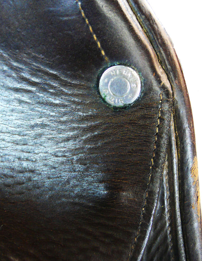 Leather Hermes Saddle