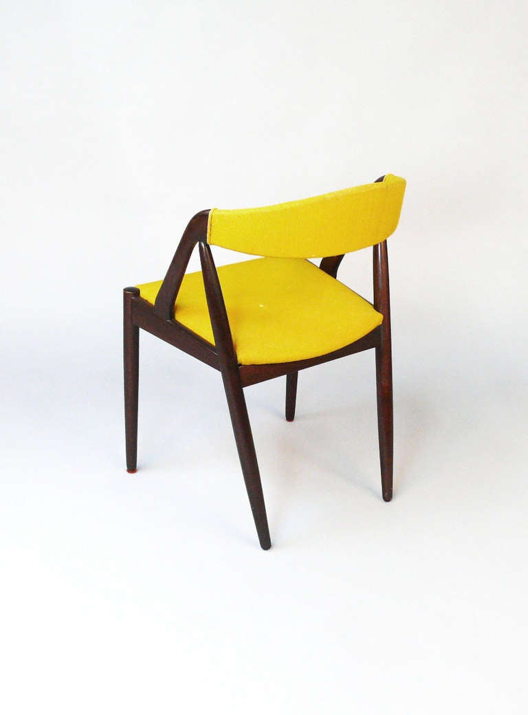 Mid-20th Century Set of Four Kai Kristiansen Dining Chairs Model 31