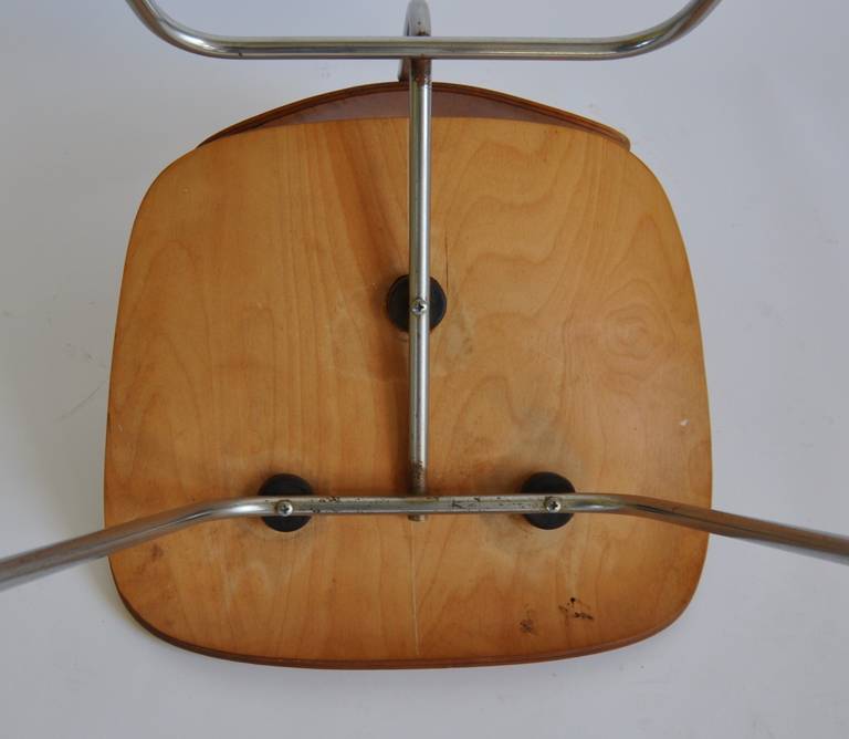 Two Early DCM Chairs by Eames 3