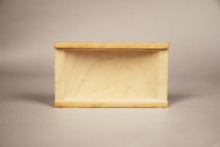 Art Deco Marble Lidded Box 4