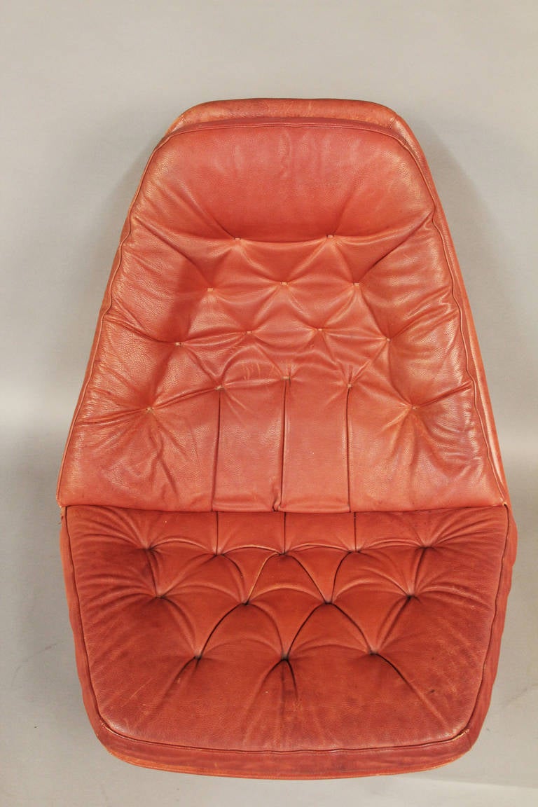Danese Sedia da salotto e ottomana danese di H. W. A. Klein
