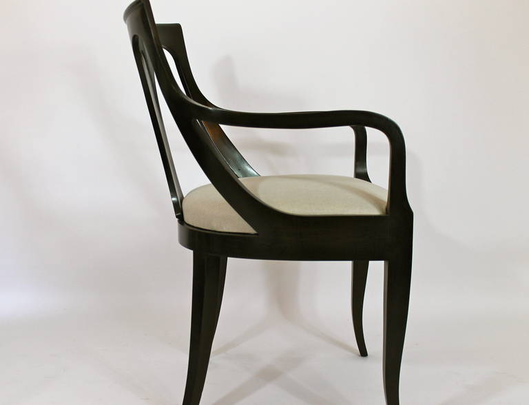 American Set of Six Empire Style Dining Chairs by Kindel