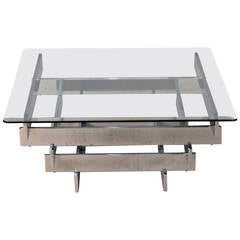 Paul Mayen for Habitat Chrome Coffee Table