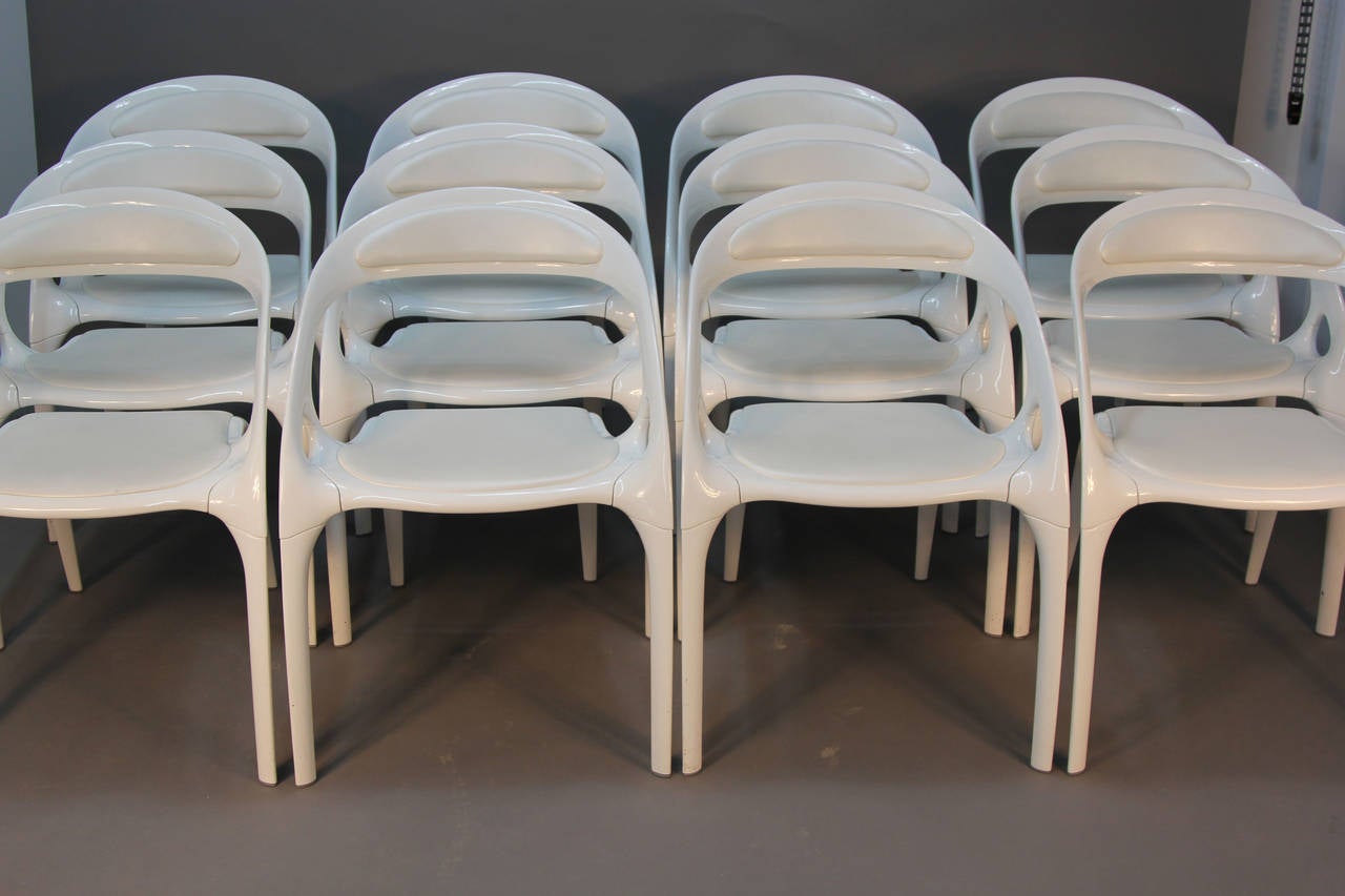 American Set of 12 Ross Lovegrove Go Chairs for Bernhardt