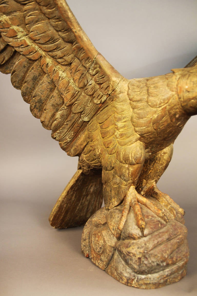 Antique Gilded Pilot House Eagle 2