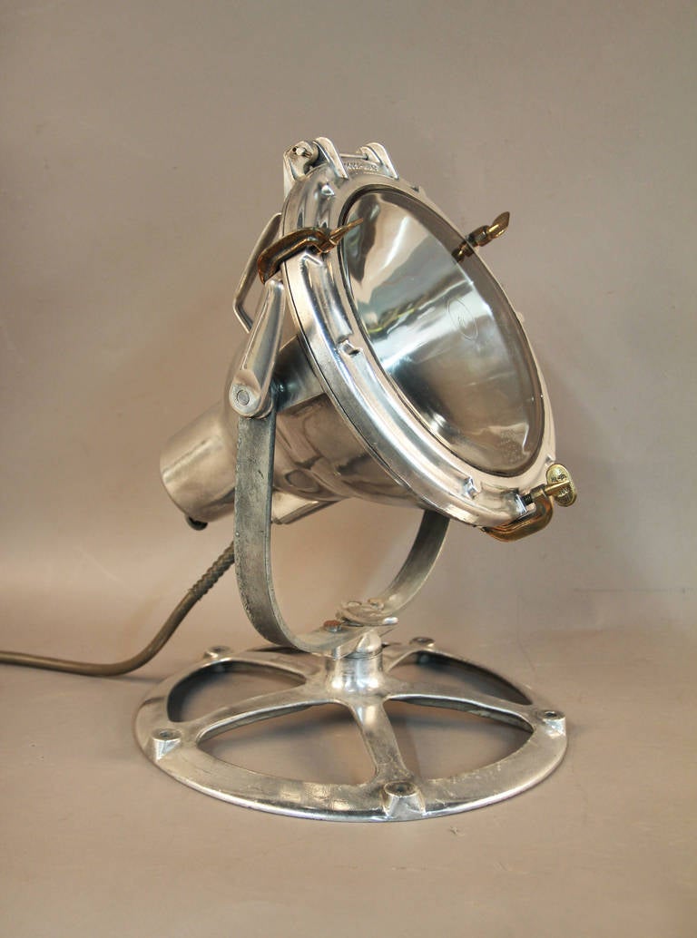 Beautifully Polished Crouse - Hinds Search Light.