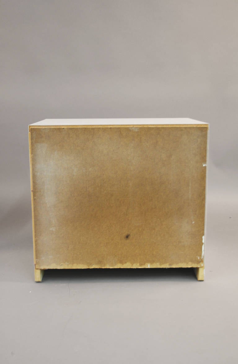 Pair of Newly Lacquered Campaign Nightstands 5