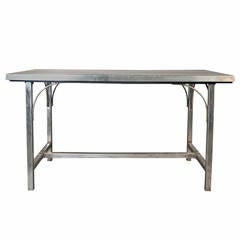 Steel Workbench or Table with Stainless Steel Top