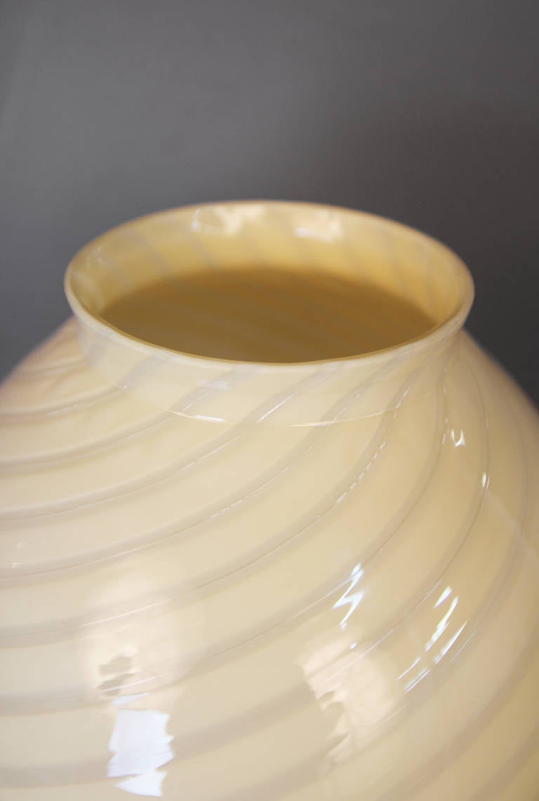 Vetri Handblown Murano Glass, Swirled Table Lamps 2