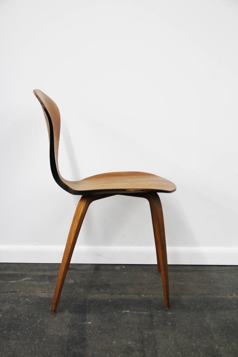 Pair of Bentwood Cherner Chairs for Plycraft 1