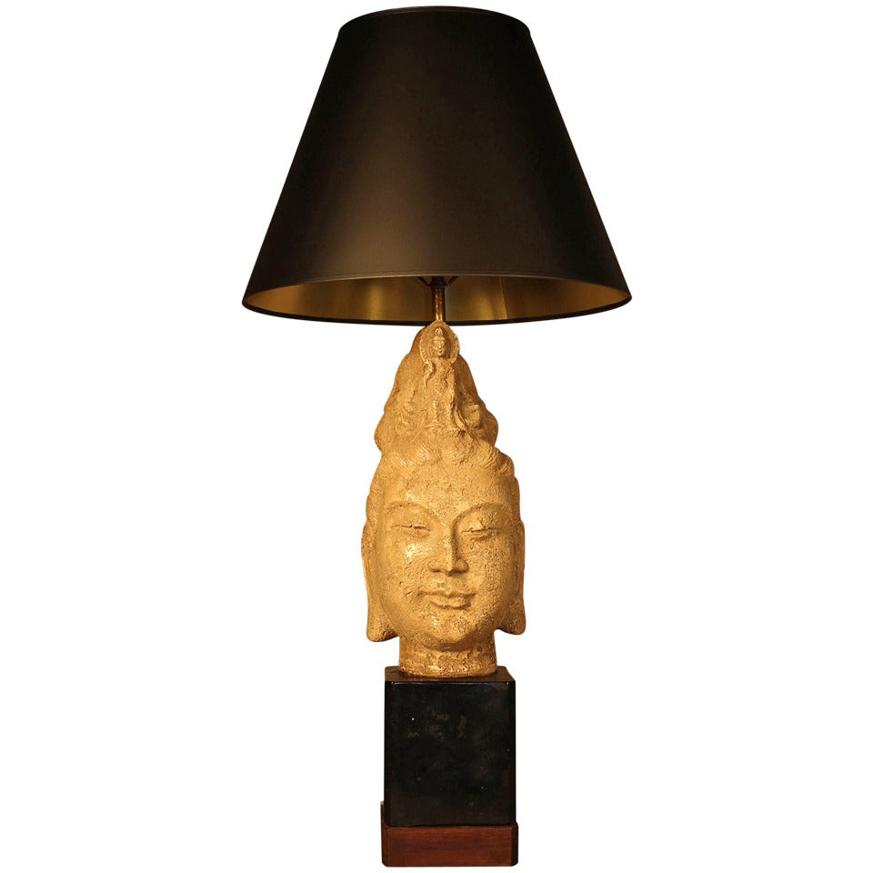 Lampada Buddha di James Mont in vendita