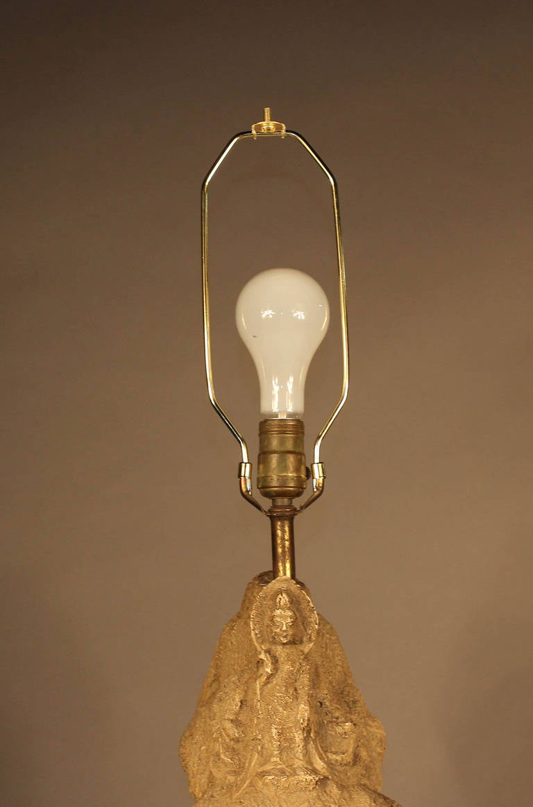 Lampada Buddha di James Mont in vendita 1