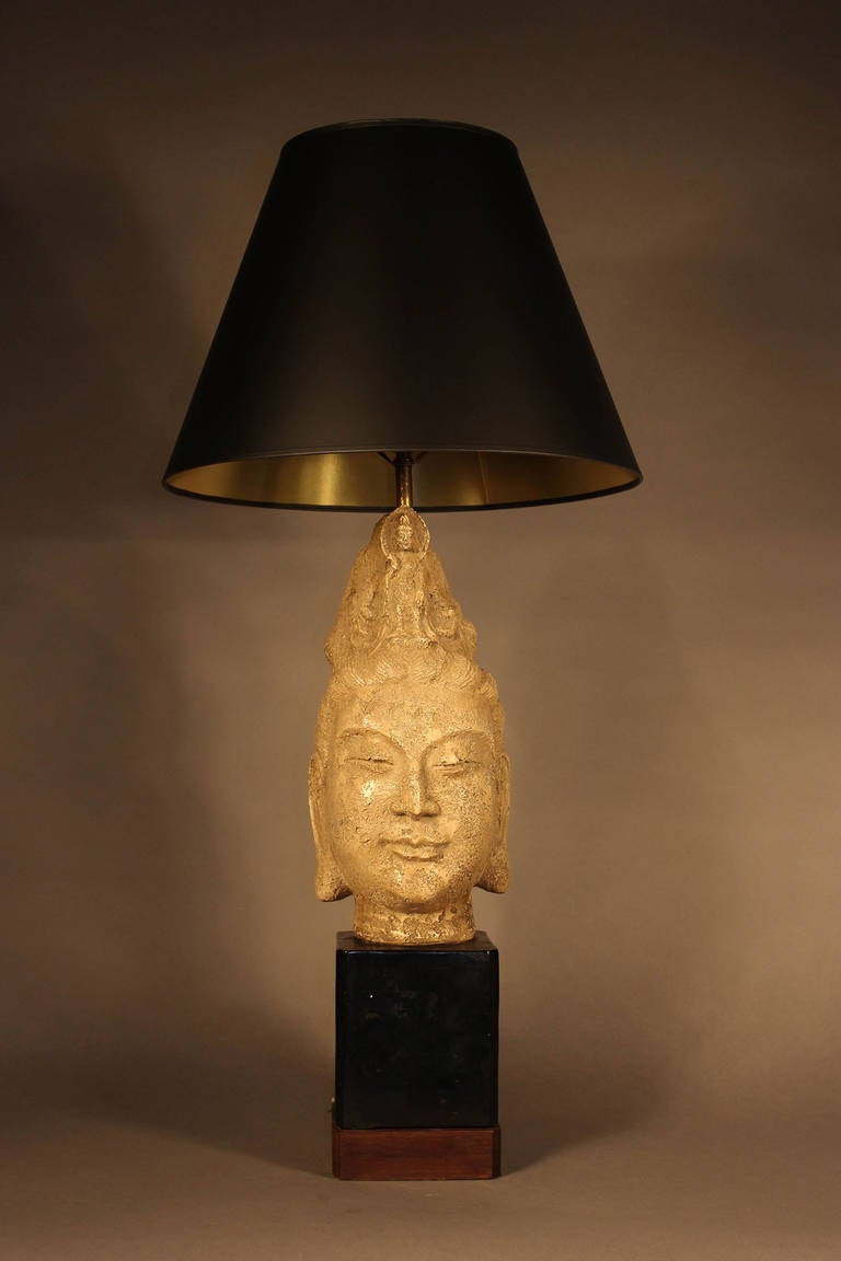 Americano Lampada Buddha di James Mont in vendita