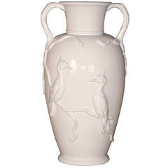 Elgin, Paris Blanc de Chine Porcelain Jar