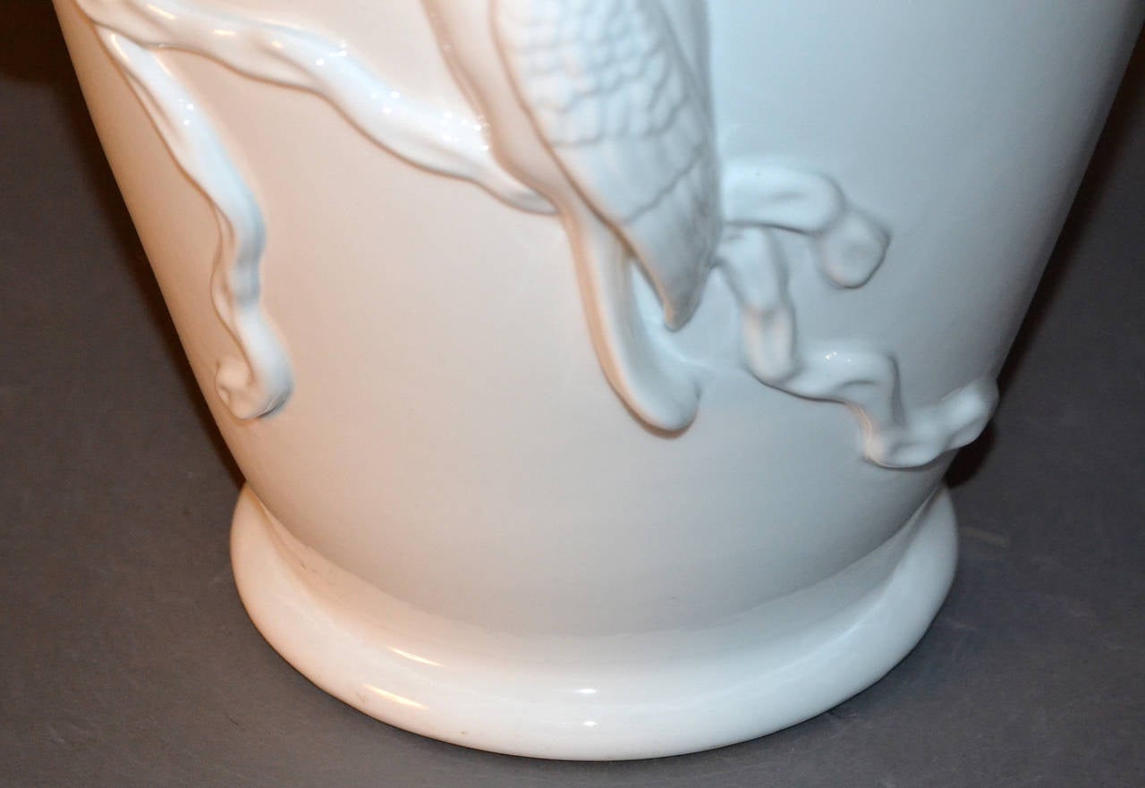 19th Century Elgin, Paris Blanc de Chine Porcelain Jar For Sale