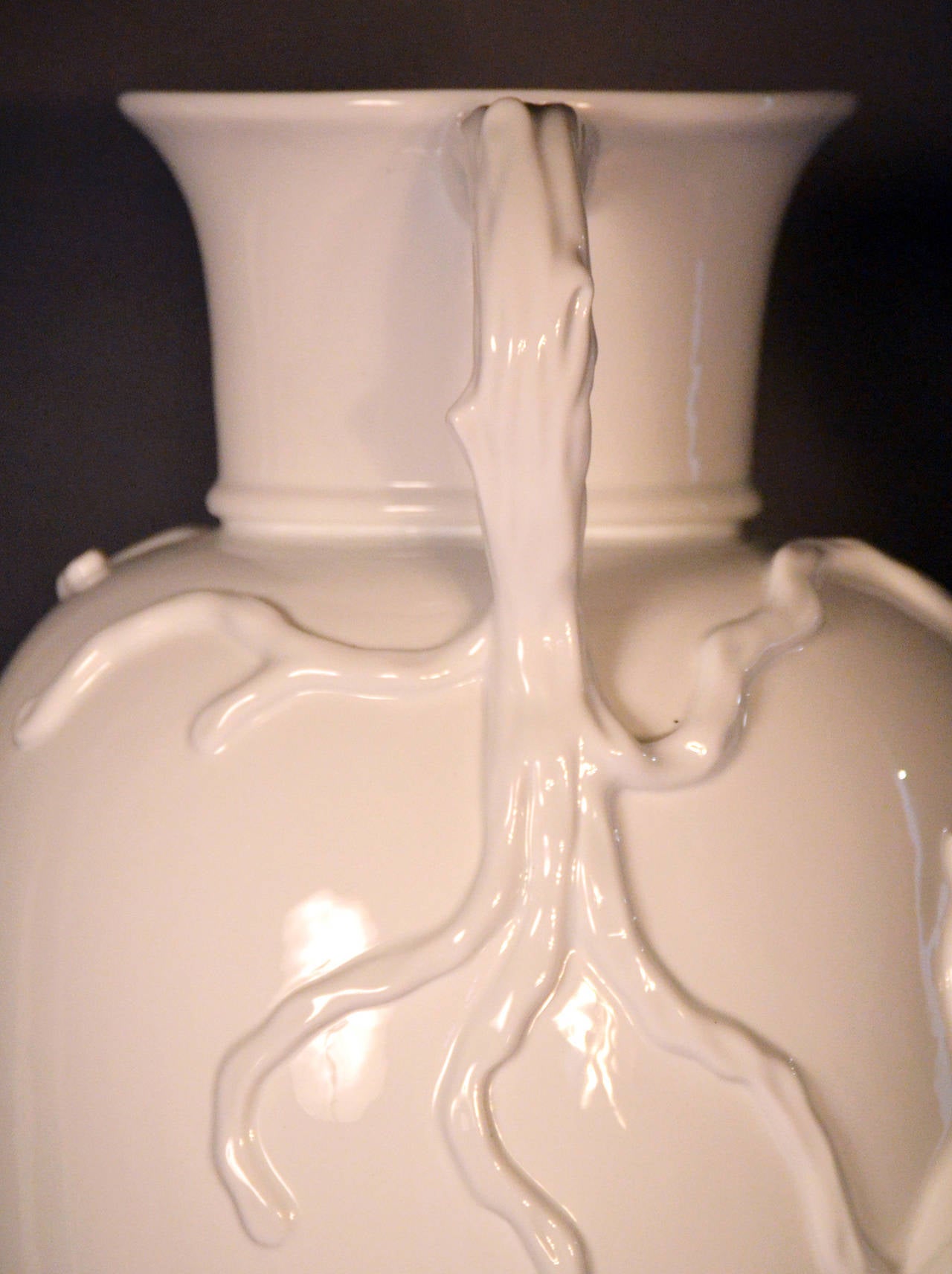 Elgin, Paris Blanc de Chine Porcelain Jar For Sale 1