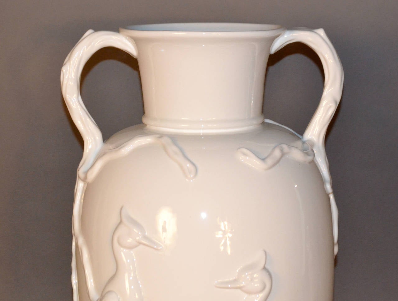 Elgin, Paris Blanc de Chine Porcelain Jar For Sale 2