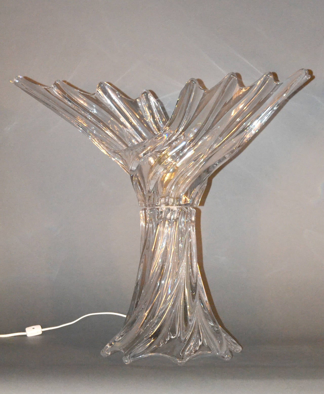 Blown Murano Glass Table Lamps For Sale 2