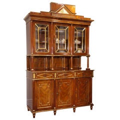 Russian Neoclassic Buffet or Display Case