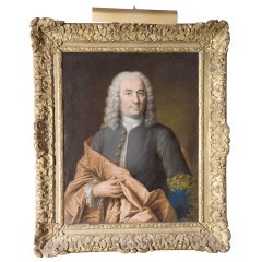 18thC portrait of a French gentleman