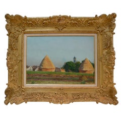 Oil painting on canvas by Paul Emile Pissarro (1884-1972)