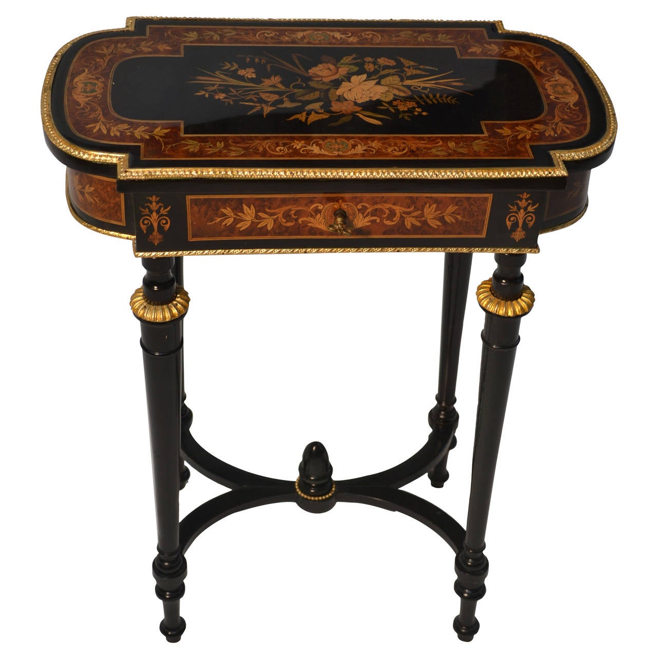 Napoleon III sewing table For Sale