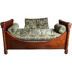 Antique French Empire Style Child's Daybed/sofa