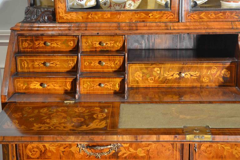18th Century Dutch Desk or Chest or Bookcase or Display Case In Excellent Condition In Vancouver, BC