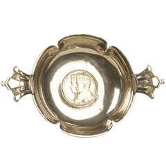 Commemorative Sterling Ashtray by Asprey, London