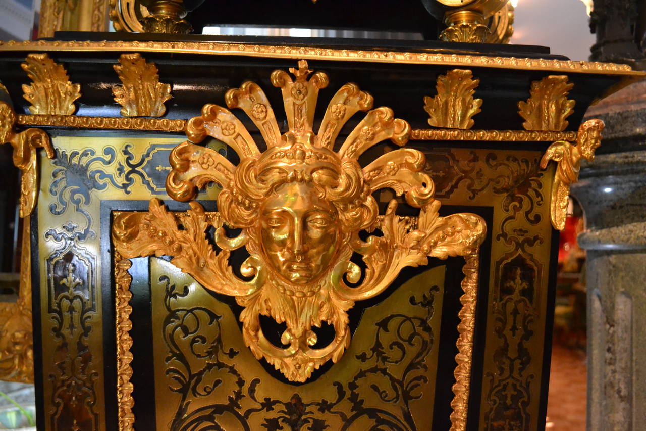 19th Century Boulle Longcase Clock with Provenance In Excellent Condition For Sale In Vancouver, BC