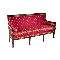 Period French Empire sofa attributed to Jacob