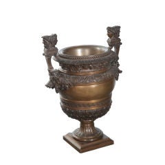 Antique Bronze Classical Urn