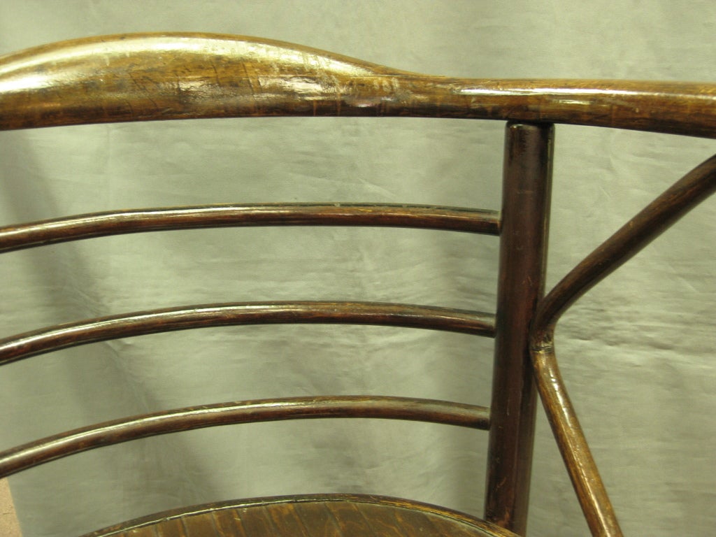 One or six original period Josef Hoffman Fledermaus chairs In Good Condition In New York City, NY