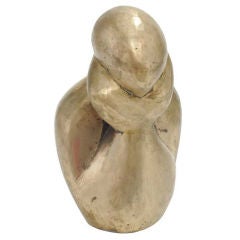 Modernist Bronze Bust