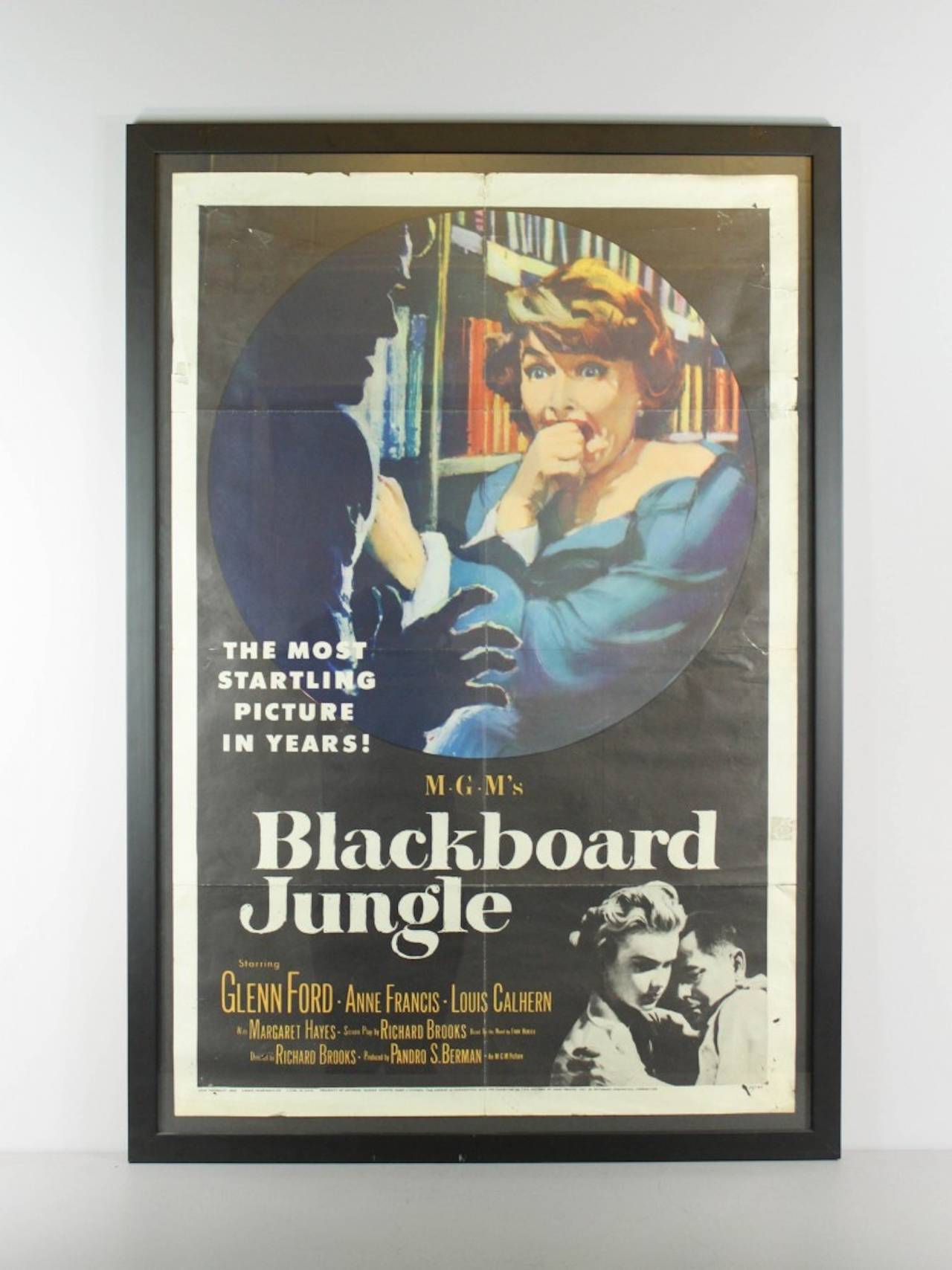 "Blackboard Jungle" Original Vintage Movie Poster