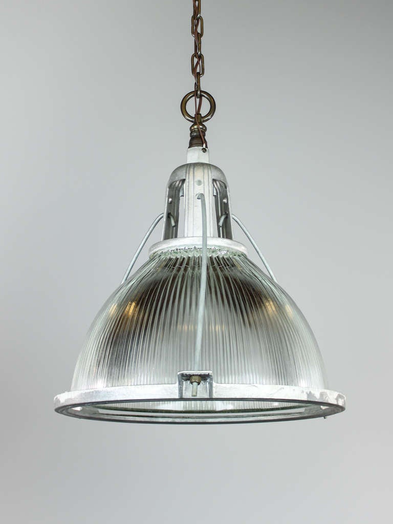 Midcentury Holophane Pendant Fixture