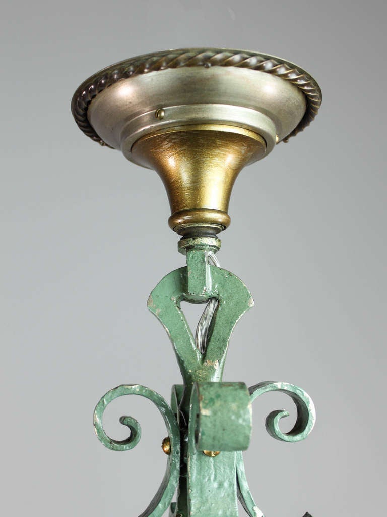 Caldwell and Co. Spanish Colonial Bare Bulb Pendant ...