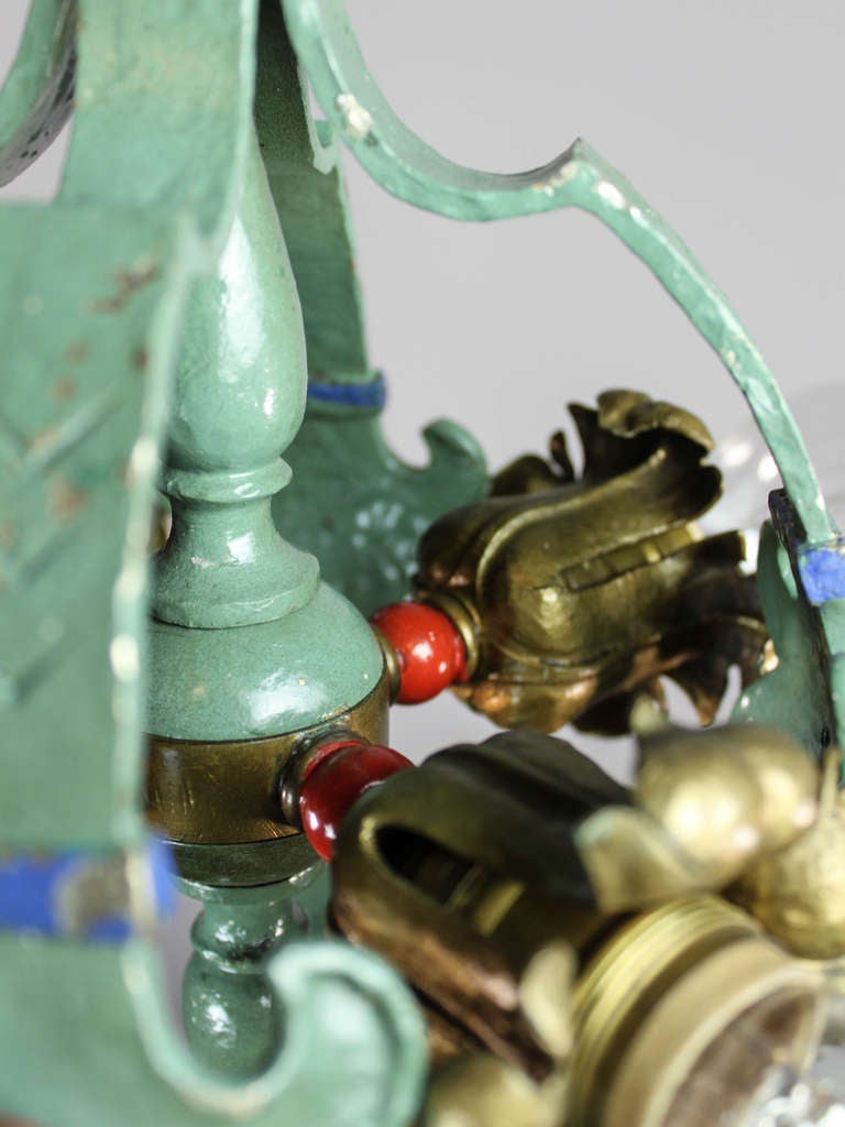 Caldwell and Co. Spanish Colonial Bare Bulb Pendant ...