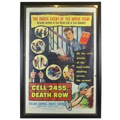 Cell 2455, Death Row Vintage Movie Poster