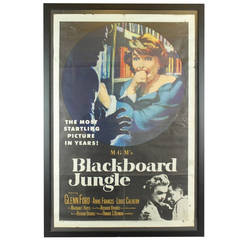 "Blackboard Jungle" Original Vintage Movie Poster