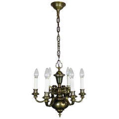 Vintage Craftsman Revival Chandelier For Sale at 1stdibs