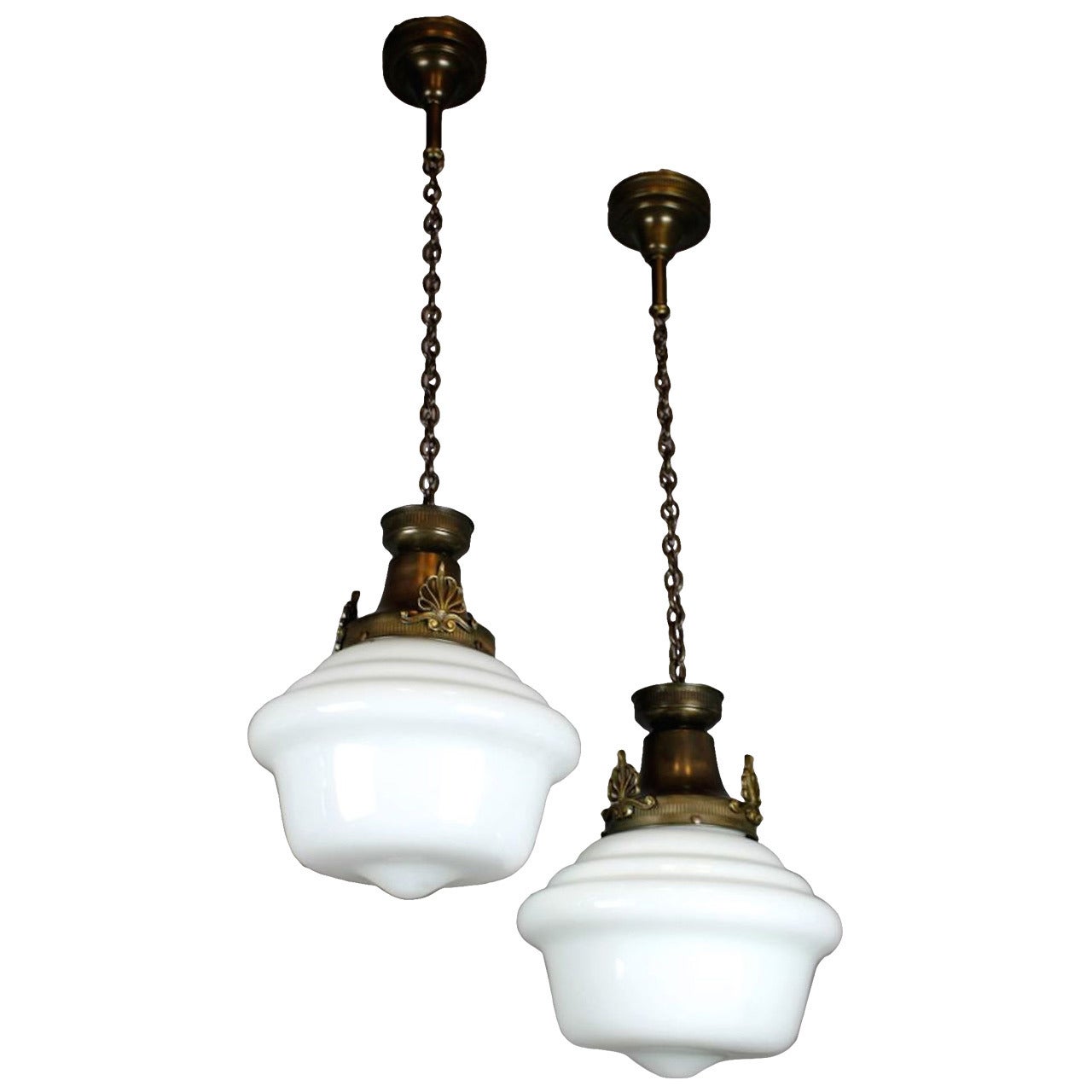 Single Pendant "Schoolhouse" Fixture