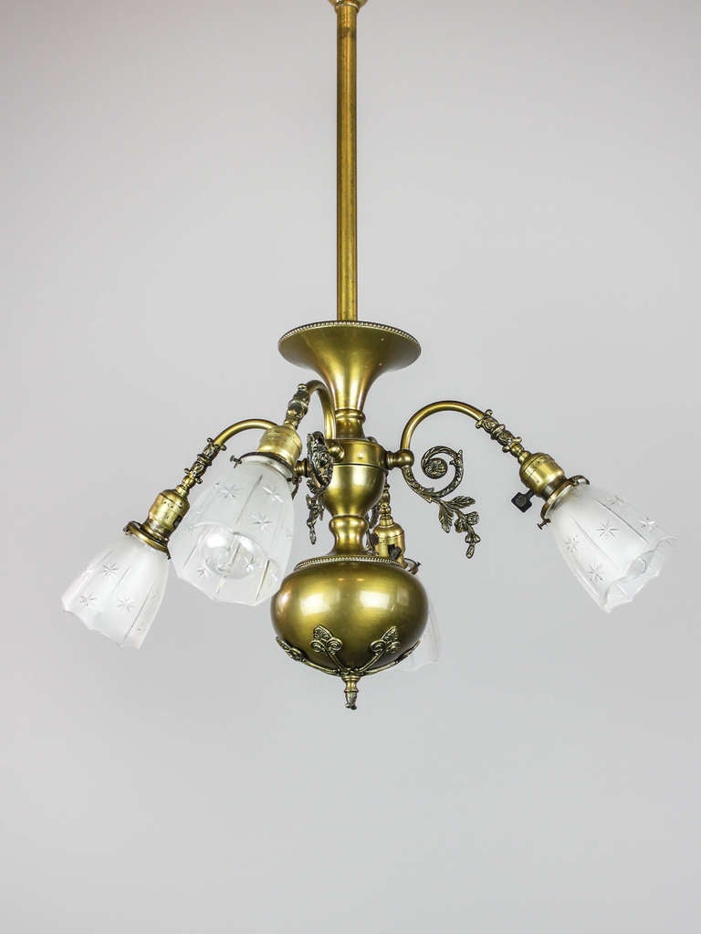 American R. Williams & Co. Colonial Light Fixture (4-Light)
