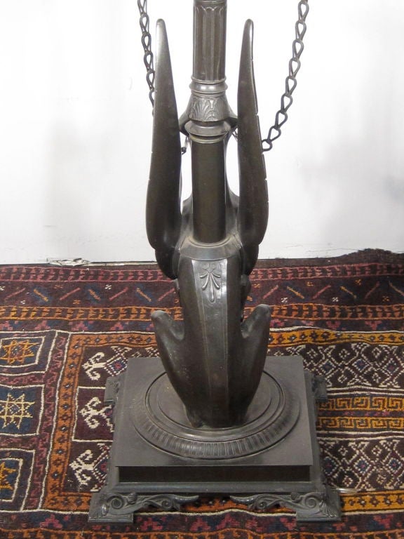 Egyptian Revival Floor Lamp 1
