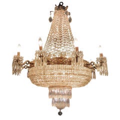 Crystal Chandelier from Bronx Theatre, by I.P. Frink